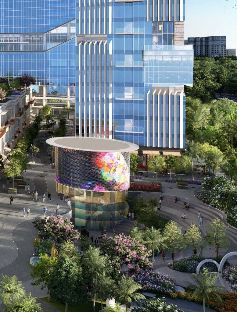 CRC Flagship mixed-use commercial development with premium office towers in Sector 140A Noida