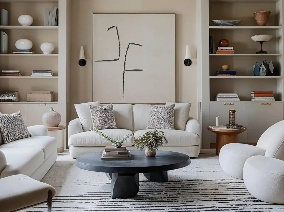 Sophisticated living space with designer furnishings at Godrej Arden Sector 79 Gurgaon