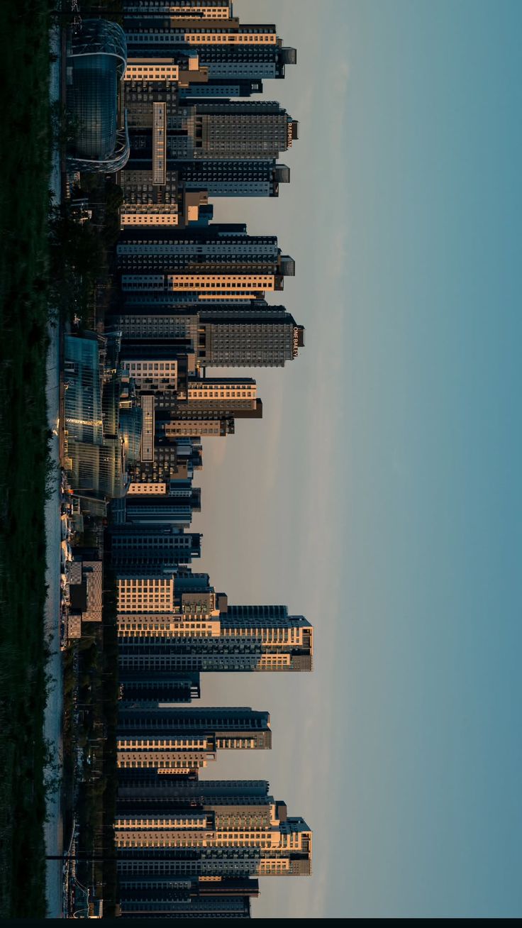 Modern residential high-rise skyline with luxury apartment towers