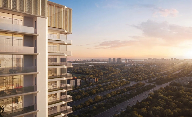 Smartworld Residences building facade with premium design